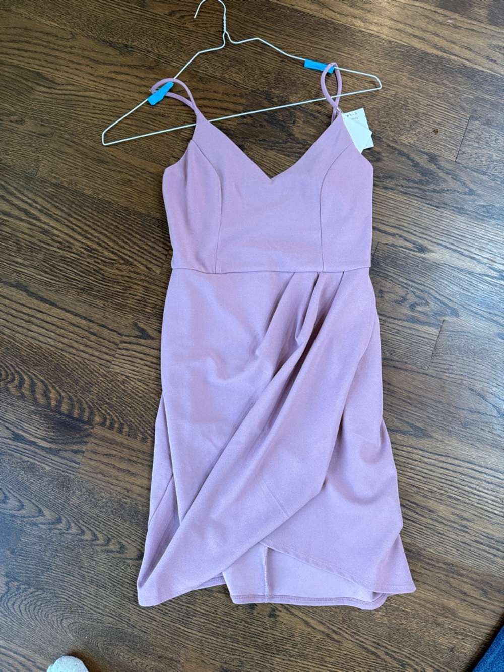 Lulu's Lavender Spaghetti-Strap Mini Dress